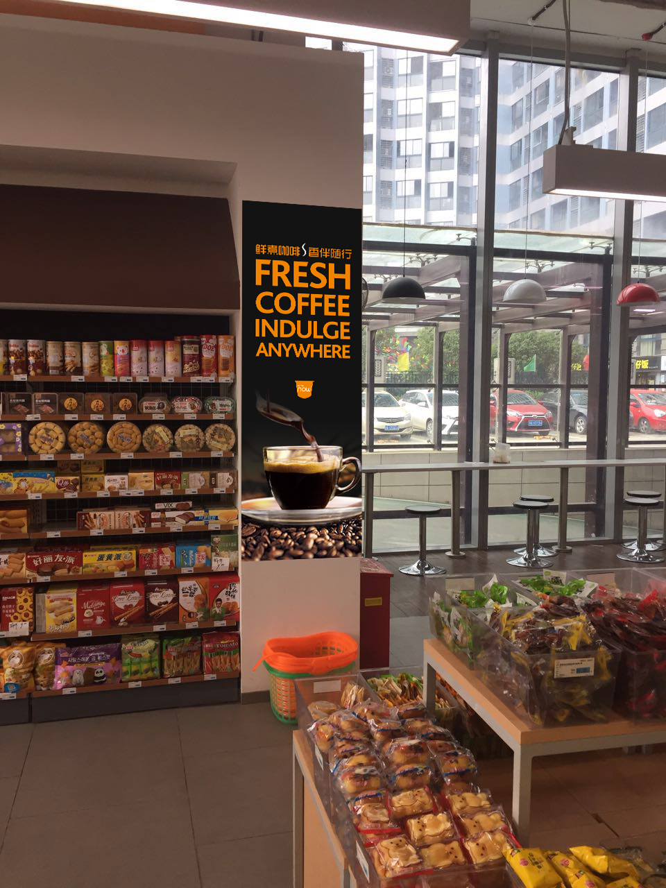 鼎加弘思coffee now在便利店在一年的市场测试中,团队累计铺开了