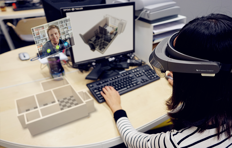 再融8000万他的ar设备3d高清显示视场角403个月量产1700台