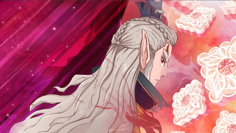 帅气美型的伊尹在观众中颇有人气.