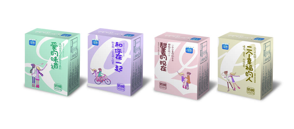 专为年轻人打造的奶砖也是团队的特色产品。