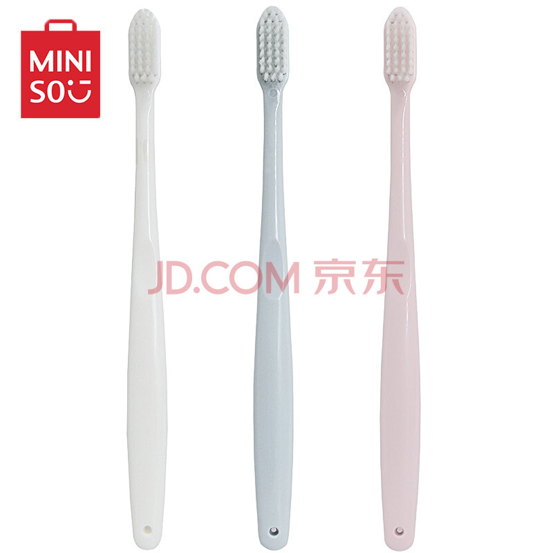 miniso的牙刷颜色清新舒适、设计简洁,有一种时尚与略高级的感觉。