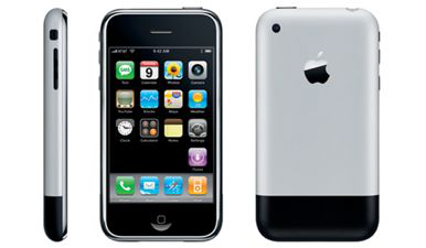 最终发布的第一款iPhone外观图